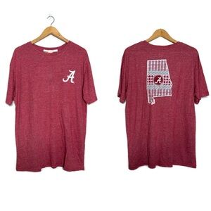 University of Alabama Crimson Tide Roll Tide Football Women’s T-Shirt Size Large